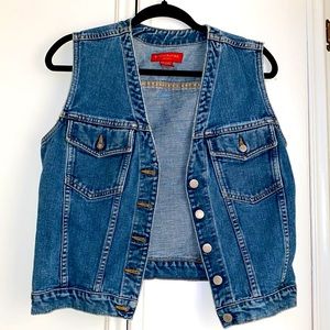 Banana republic denim vest